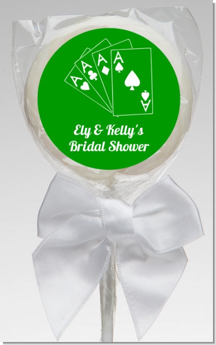 Deck of Cards - Personalized Bridal Shower Lollipop Favors