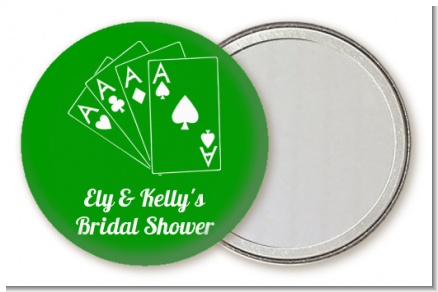 Deck of Cards - Personalized Bridal Shower Pocket Mirror Favors