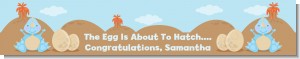 Dinosaur Baby Boy - Personalized Baby Shower Banners