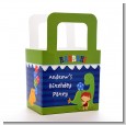Dinosaur and Caveman - Personalized Birthday Party Favor Boxes thumbnail