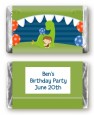 Dinosaur and Caveman - Personalized Birthday Party Mini Candy Bar Wrappers thumbnail