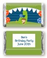 Dinosaur and Caveman - Personalized Birthday Party Mini Candy Bar Wrappers thumbnail