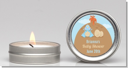 Dinosaur Baby Boy - Baby Shower Candle Favors