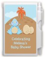 Dinosaur Baby Boy - Baby Shower Personalized Notebook Favor thumbnail