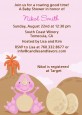 Dinosaur Baby Girl - Baby Shower Invitations thumbnail