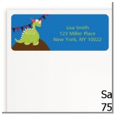 Dinosaur - Birthday Party Return Address Labels