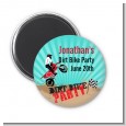 Dirt Bike - Personalized Birthday Party Magnet Favors thumbnail