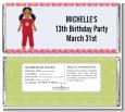 Doll Party African American - Personalized Birthday Party Candy Bar Wrappers thumbnail
