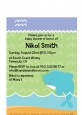 Dolphin | Aquarius Horoscope - Baby Shower Petite Invitations thumbnail