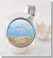 Dolphin - Personalized Birthday Party Candy Jar thumbnail