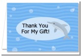 Dolphin - Birthday Party Thank You Cards