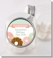 Donut Party - Personalized Birthday Party Candy Jar thumbnail