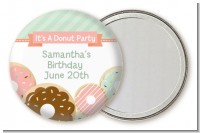 Donut Party - Personalized Birthday Party Pocket Mirror Favors