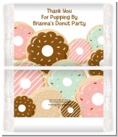 Donut Party - Personalized Popcorn Wrapper Birthday Party Favors