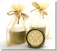 Double Arrows - Bridal Shower Gold Tin Candle Favors thumbnail