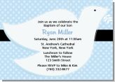 Dove Blue - Baptism / Christening Invitations