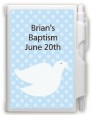 Dove Blue - Baptism / Christening Personalized Notebook Favor thumbnail