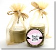 Dove Pink - Baptism / Christening Gold Tin Candle Favors thumbnail