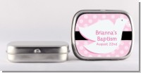 Dove Pink - Personalized Baptism / Christening Mint Tins