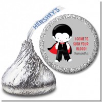 Dracula - Hershey Kiss Halloween Sticker Labels