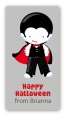 Dracula - Custom Rectangle Halloween Sticker/Labels thumbnail