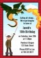Dragon and Vikings - Birthday Party Invitations thumbnail
