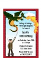 Dragon and Vikings - Birthday Party Petite Invitations thumbnail