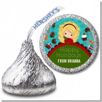 Dreaming of Sweet Treats - Hershey Kiss Christmas Sticker Labels