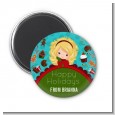 Dreaming of Sweet Treats - Personalized Christmas Magnet Favors thumbnail