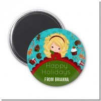 Dreaming of Sweet Treats - Personalized Christmas Magnet Favors