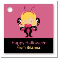 Dress Up Butterfly Costume - Personalized Halloween Card Stock Favor Tags