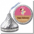 Dress Up Cowgirl Costume - Hershey Kiss Halloween Sticker Labels thumbnail