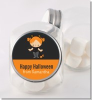 Dress Up Kitty Costume - Personalized Halloween Candy Jar