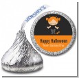 Dress Up Kitty Costume - Hershey Kiss Halloween Sticker Labels thumbnail