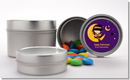 Dress Up Witch Costume - Custom Halloween Favor Tins