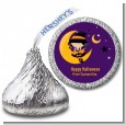 Dress Up Witch Costume - Hershey Kiss Halloween Sticker Labels thumbnail