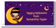 Dress Up Witch Costume - Personalized Halloween Place Cards thumbnail