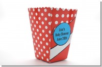 Dr. Seuss Inspired - Personalized Baby Shower Popcorn Boxes