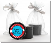 Dr. Seuss Inspired - Baby Shower Black Candle Tin Favors