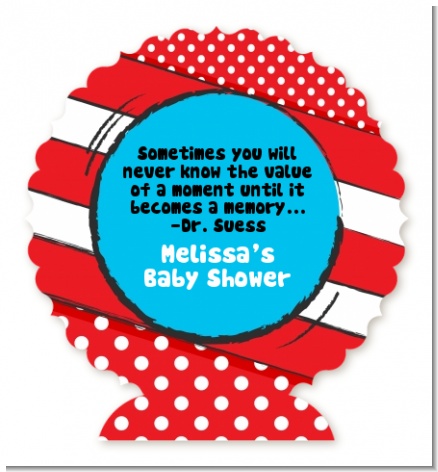 Dr. Seuss Inspired - Personalized Baby Shower Centerpiece Stand
