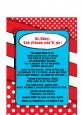 Dr. Seuss Inspired - Baby Shower Petite Invitations thumbnail