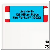 Dr. Seuss Inspired - Baby Shower Return Address Labels