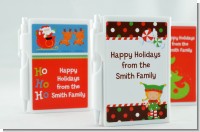 Custom Christmas Notebook Favors