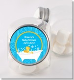 Duck - Personalized Baby Shower Candy Jar