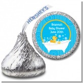 Duck - Hershey Kiss Baby Shower Sticker Labels