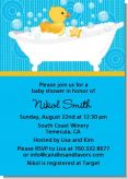 Duck - Baby Shower Invitations