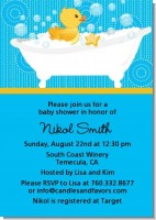 Duck - Baby Shower Invitations