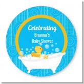 Duck - Personalized Baby Shower Table Confetti