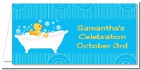 Duck - Personalized Baby Shower Place Cards