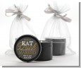 Eat Drink And Be Married - Bridal Shower Black Candle Tin Favors thumbnail